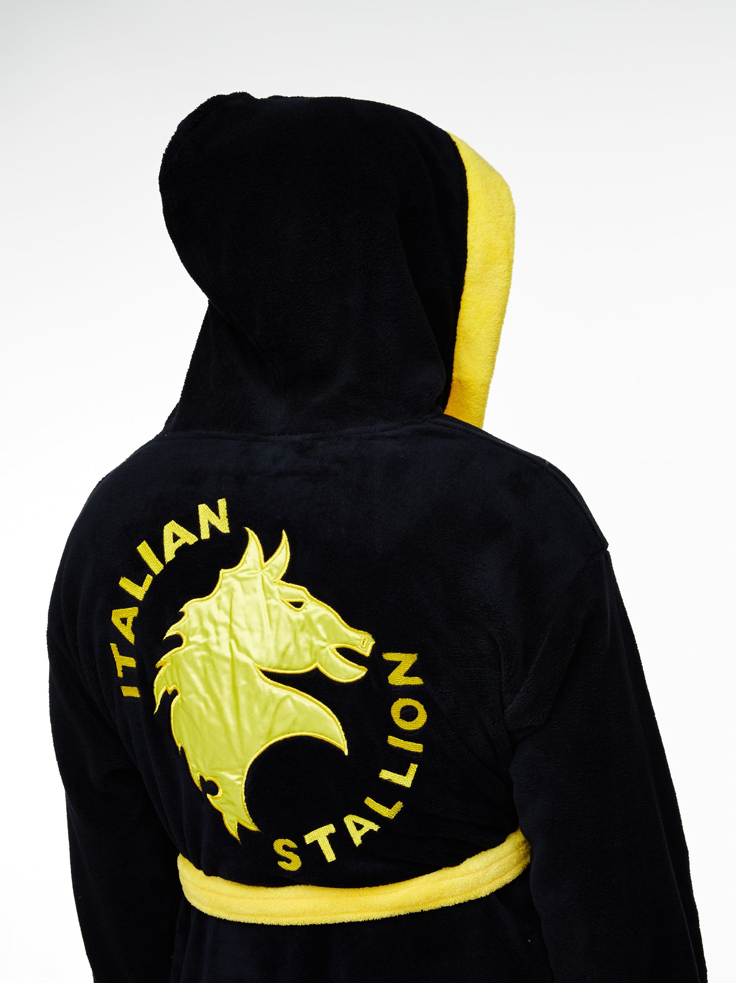 AAA Rocky'Italian Stallion' Hooded Fleece Robe