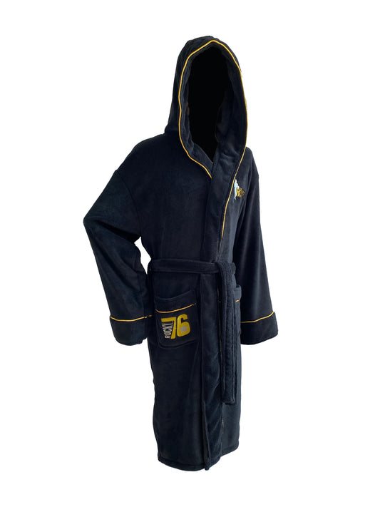 Rocky 'Exclusive' Hooded Fleece Robe Gold Adult M