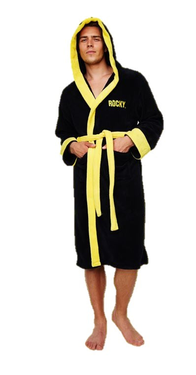 AAA Rocky'Italian Stallion' Hooded Fleece Robe